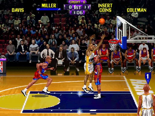 NBA 篮球 1996 (修正版 L1.1 04/16/96)封面