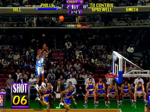NBA 篮球 1996 (修正版 1.03 06/09/97)封面