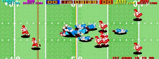 Tecmo 橄榄球封面