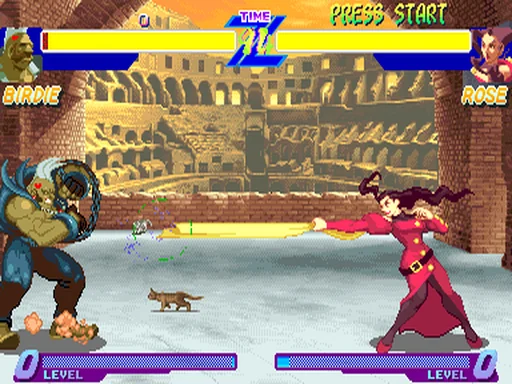 少年街霸（Street Fighter Alpha）封面