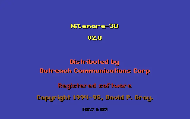 噩梦3D封面