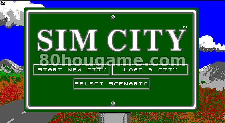 模拟城市(1989)（SimCity）封面