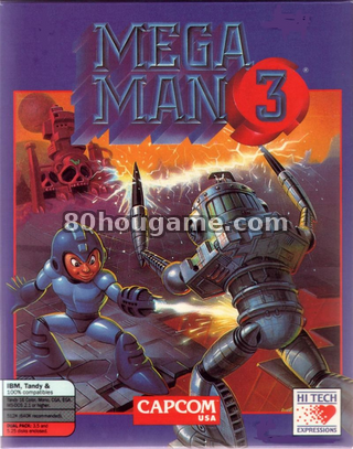 洛克人3（Mega Man）封面