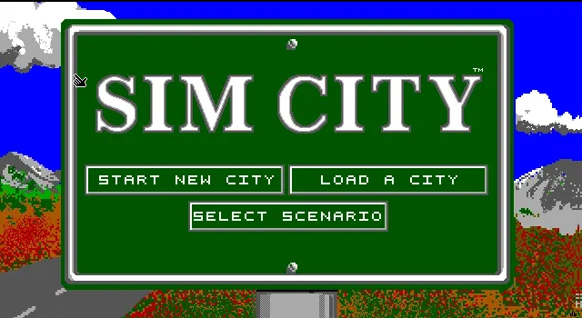 模拟城市(1989)（SimCity）封面