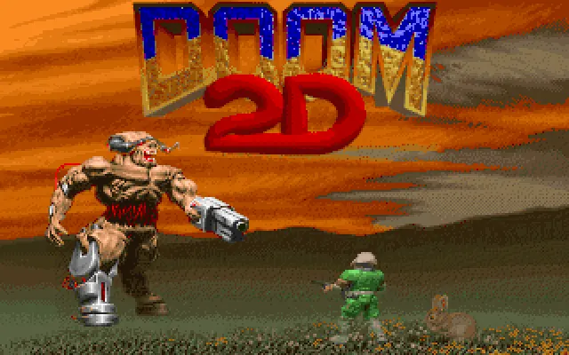 毁灭战士横版（DOOM）封面