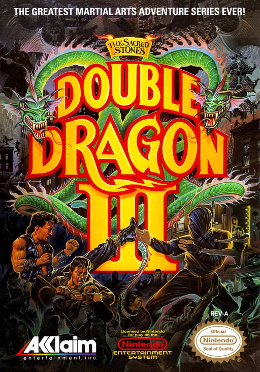 双截龙3：圣石（Double Dragon）封面