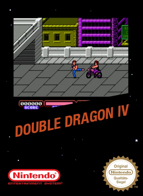 双截龙4（日版）（Double Dragon）封面