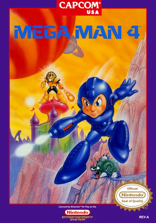 洛克人4（Mega Man）封面