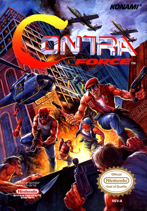 魂斗罗外传（魂斗罗3）（Contra）封面