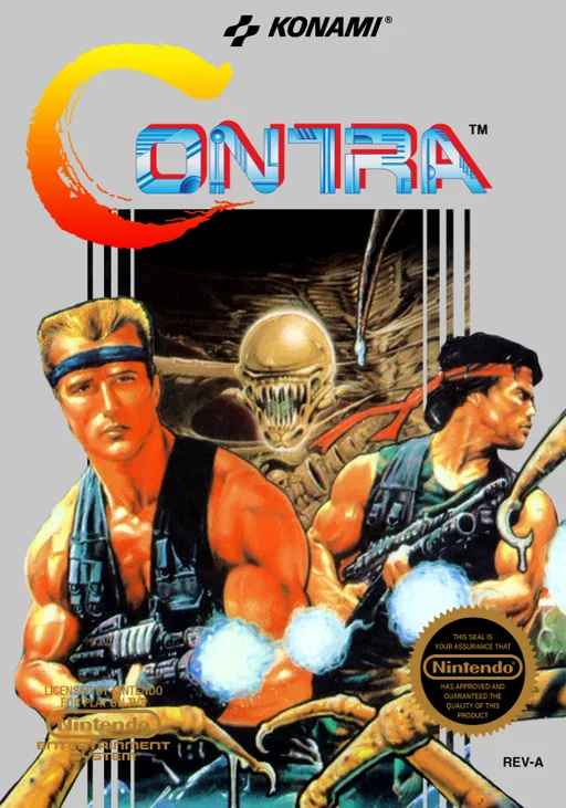 魂斗罗（美版）（Contra）封面