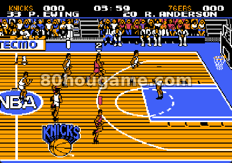 Tecmo NBA篮球封面