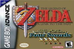 塞尔达传说：众神的三角力量与四支剑（Zelda）封面