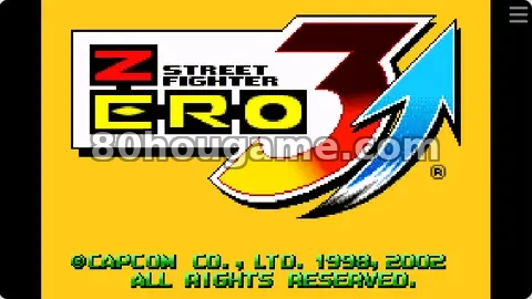 街霸ZERO3封面