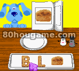 蓝色线索：字母书封面