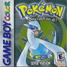 pokemon silver version封面