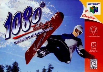 1080° 滑雪封面