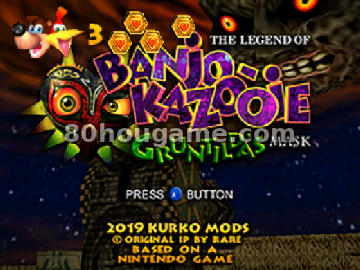冷笑话Kazooie格伦蒂尔达面具封面
