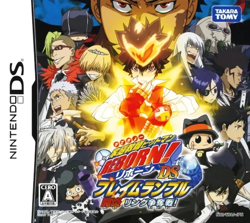 家庭教师 Hitman Reborn! DS 开炎指环争夺战封面