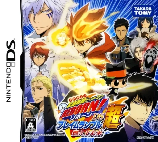 家庭教师 Hitman Reborn! DS 火焰震动 超燃烧未来封面