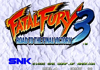 饿狼传说3（Fatal Fury）封面