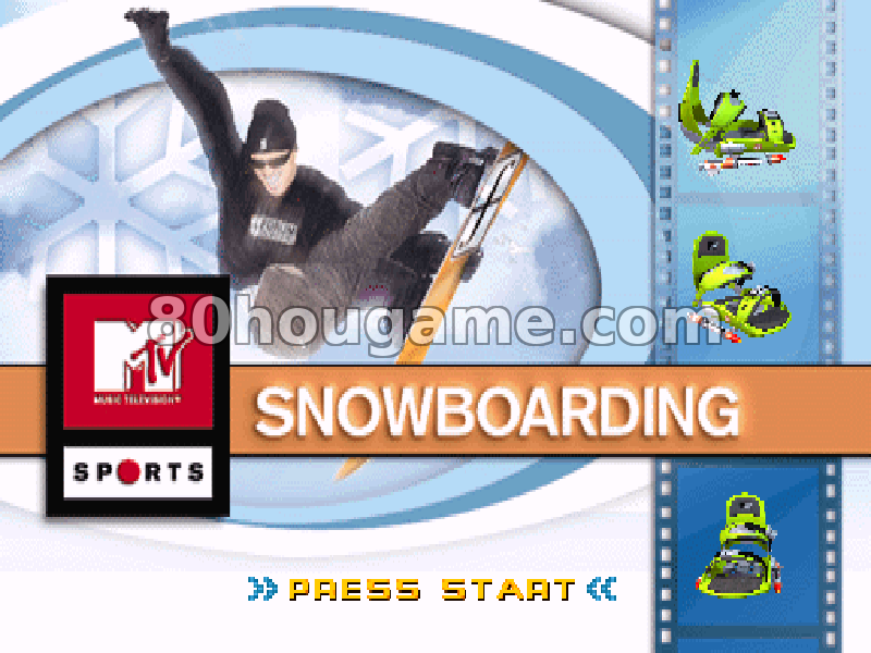 MTV运动：滑雪(美版)封面