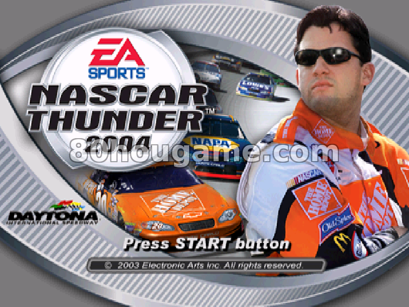 NASCAR雷鸣2004(美版)封面