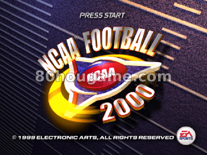 NCAA橄榄球2000(美版)封面