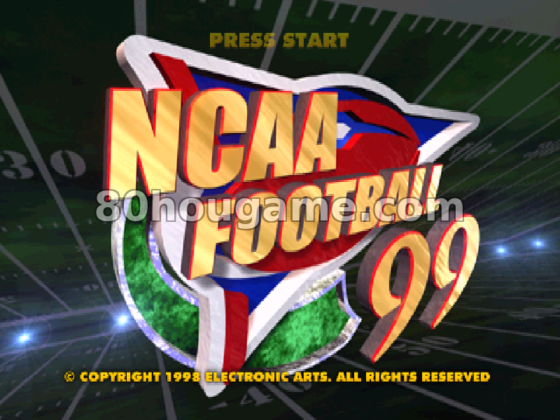 NCAA美式足球99(美版)封面