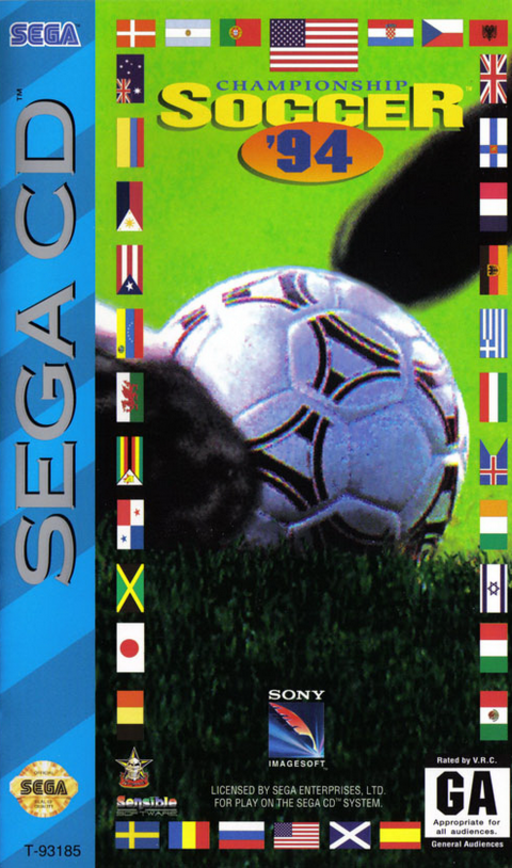 Championship Soccer '94封面