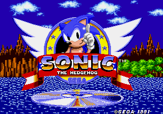 Sonic 1 Mega CD Port封面