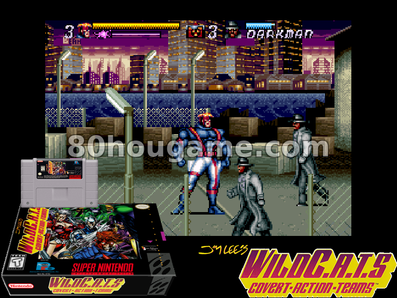 吉姆·李的WildC.A.T.S - 秘密行动队封面