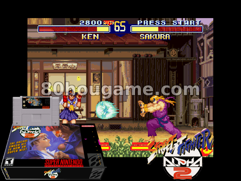 街头霸王Alpha 2封面